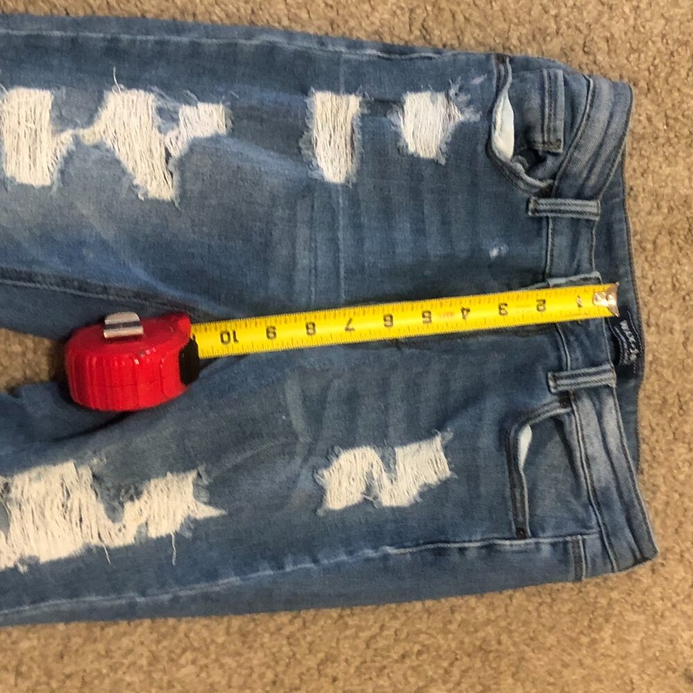 Max Jeans Blue Denim Classic Boyfriend Fit Size 9 - Picture 6 of 6
